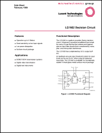 Click here to download LG1602 Datasheet