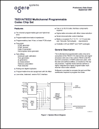 Click here to download T8531A-TL-DT Datasheet
