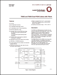Click here to download T8502 Datasheet