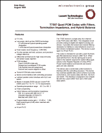 Click here to download T7507 Datasheet
