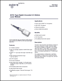 Click here to download D374 Datasheet