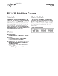 Click here to download DSP16410 Datasheet