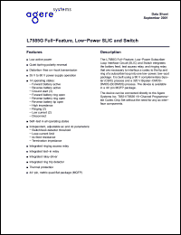 Click here to download LUCL7585GBE-DT Datasheet