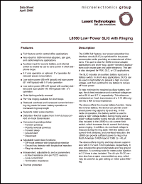 Click here to download LUCL8560EP-DT Datasheet