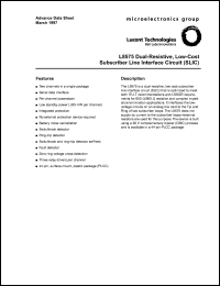 Click here to download LUCL8575BP Datasheet