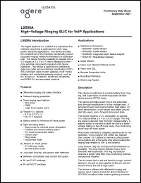 Click here to download LUCL9500AGF-DT Datasheet