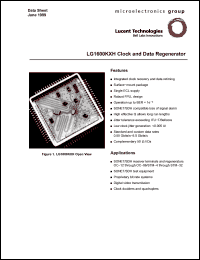 Click here to download LG1600KXH Datasheet