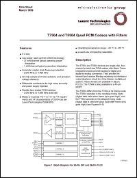 Click here to download T7504 Datasheet