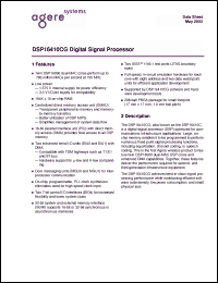 Click here to download DSP16410CG Datasheet