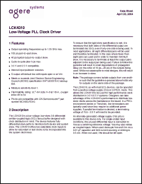Click here to download LCK4310 Datasheet