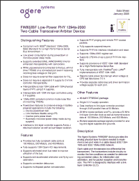 Click here to download FW802BF Datasheet