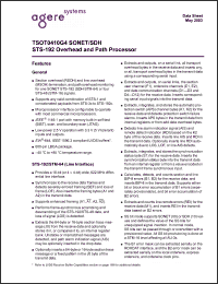 Click here to download TSOT0410G4 Datasheet