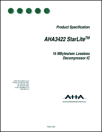 Click here to download AHA3422A-033 Datasheet
