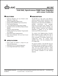 Click here to download AIC1567CS Datasheet