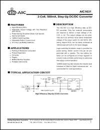 Click here to download AIC1631 Datasheet