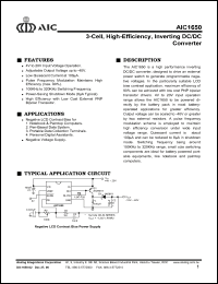Click here to download AIC1650 Datasheet