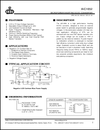 Click here to download AIC1652CS Datasheet