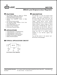 Click here to download AIC1722-33 Datasheet