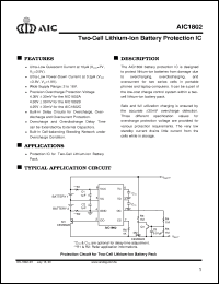 Click here to download AIC1802BCS Datasheet