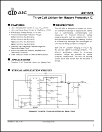 Click here to download AIC1803 Datasheet