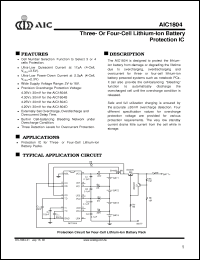 Click here to download AIC1804 Datasheet