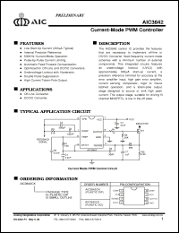 Click here to download AIC3842CN Datasheet