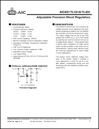 Click here to download AIC431 Datasheet