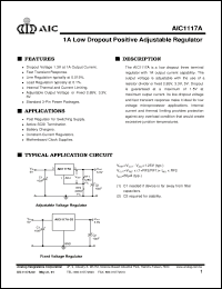 Click here to download AIC1117ACY Datasheet