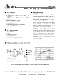 Click here to download AIC1647 Datasheet