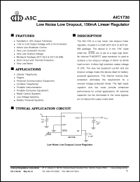 Click here to download AIC1730-285CQ Datasheet