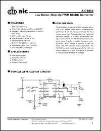 Click here to download AIC1880 Datasheet