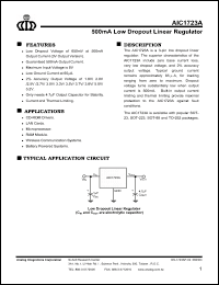 Click here to download AIC1723A-50PUTB Datasheet