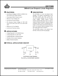 Click here to download AIC1722A-33PXATR Datasheet
