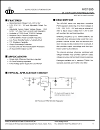 Click here to download AIC1595A-12CM Datasheet