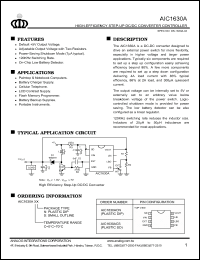 Click here to download AIC1630A Datasheet