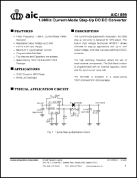 Click here to download AIC1899GG Datasheet