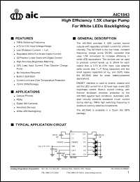 Click here to download AIC1843 Datasheet