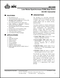 Click here to download AIC1555 Datasheet