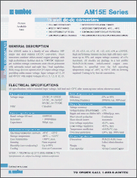 Click here to download AM15E-1215D Datasheet