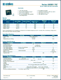 Click here to download AMSR1-7805Z Datasheet