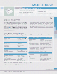 Click here to download AM40U-4803SC Datasheet