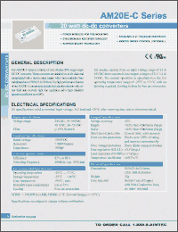Click here to download AM20E-2405SC Datasheet