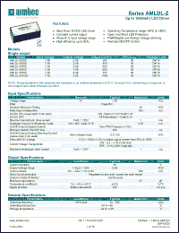 Click here to download AMLDL-30100Z Datasheet