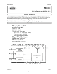 Click here to download AK5352 Datasheet