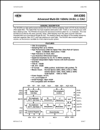 Click here to download AK4395 Datasheet