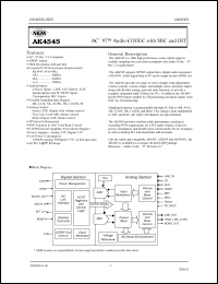 Click here to download AK4545 Datasheet