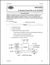 Click here to download AKD4352 Datasheet