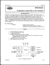 Click here to download AKD4524 Datasheet
