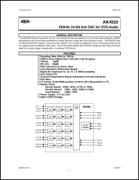 Click here to download AK4355 Datasheet