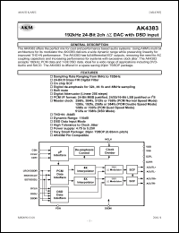 Click here to download AKD4383 Datasheet